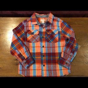 Cat and Jack flannel shirt